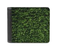 RLDOBOFE Hedge Wallet Passcase for Men, Extra Capacity Bifold Leather Wallets with ID Windows, Slim Stylish Wallet for Gift, Blocking Money Clip for Cards, Coin Pouch