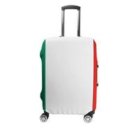 RLDOBOFE Italy Flag Baggage Cover for Travel, Washable Suitcase Covers for Home, Dustproof Luggage Protector Skins with Zippers, Protector Anti Scratch, Luggage Covers, white, Small, Luggage Case