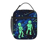 RLDOBOFE Lunch box for Women Insulated Lunch bag Glow in The Dark Lunchbox for Work Picnic Portable Lunch tote