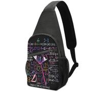 RLDOBOFE Math Formula Sling Bag Crossbody Bags Chest Bag