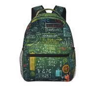 RLDOBOFE Math Question Cute Backpack Waterproof Lightweight Casual Backpack One Size Daypack Travel Laptop Bag For Men Women