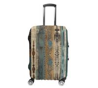 RLDOBOFE Pillars And Totems Baggage Cover for Travel, Washable Suitcase Covers for Home, Dustproof Luggage Protector Skins with Zippers, Protector Anti Scratch, Luggage Covers, white, XL, Luggage Case