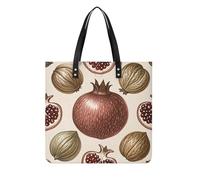 RLDOBOFE Red Fruit Tote Bag Shoulder Bags Grocery Shopping Bag