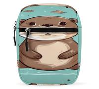 RLDOBOFE Small Sling Bag for Women Men Fanny Pack with Adjustable Strap | Cartoon Cute Otter Crossbody Bag Water Resistant Crossbody Backpack Zipper Shoulder Sling Bag for Daily use
