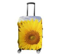 RLDOBOFE Sunflowers Baggage Cover for Travel, Washable Suitcase Covers for Home, Dustproof Luggage Protector Skins with Zippers, Protector Anti Scratch, Luggage Covers, white, XL, Luggage Case Cover