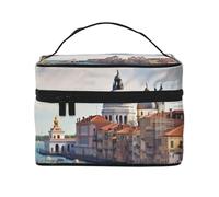 RLDOBOFE Toiletry Bag for Women Men Dopp Kit Travel Makeup Bag Make Up Organizers Cosmetic Bag Grand canal in Italy Hanging Toiletry Bag Shaving Bag with Large Capacity for Travel, Grand Canal in