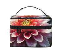 RLDOBOFE Toiletry Bag for Women Men Dopp Kit Travel Makeup Bag Make Up Organizers Cosmetic Bag Many Flamingo Hanging Toiletry Bag Shaving Bag with Large Capacity for Travel, Many Flowers, One Size