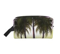 RLDOBOFE Toiletry Bag for Women Men Dopp Kit Travel Makeup Bag Make Up Organizers Cosmetic Bag Tropical watercolor pineapple Flamingo Hanging Toiletry Bag Shaving Bag with Large Capacity for Travel,