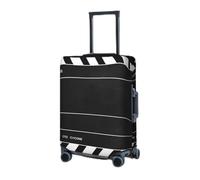 RLDOBOFE Travel Luggage Cover for Suitcase Elastic Suitcase Protector Classic Movie Clapboard Black Suitcase Covers Washable Suitcase Protective Cover Dust-proof Luggage Covers Fit 18-32 Inch Luggage,