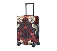 RLDOBOFE Travel Luggage Cover for Suitcase Elastic Suitcase Protector Fantastic swirl pattern Suitcase Covers Washable Suitcase Protective Cover Dust-proof Luggage Covers Fit 18-32 Inch Luggage,