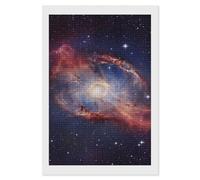 RLDOBOFE Universe Gala Diamond Painting Kit for Adults Square 5D Diamond Art Kits for Beginners DIY Full Drill Diamonds Dots Painting Gem Arts Crafts Home Wall Decor Gift 8"x12"
