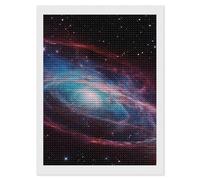 RLDOBOFE Universe Galaxy Diamond Painting Kit for Adults Round 5d Diamond Art Kits for Beginners DIY Full Drill Diamonds Dots Painting Gem Arts Crafts Home Wall Decor Gift 12"x16"