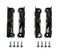 RLECS 4PCS Black CPU Fan Support Bracket Clips for AM4