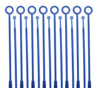 RLECS 50PCS 10ul + 50PCS 1ul Sampling Rod Disposable Inoculating Loop Individually Package