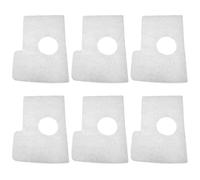 RLECS 6pcs MS170 MS180 Air Filter for Stihl MS 170 MS180 017 018 Chainsaw Parts Garden Tools Metal Carburetor Repair Rebuild Diaphragm Air Filter, White