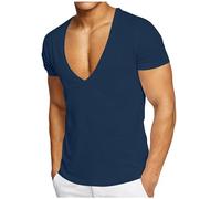 RLEHJN Gym Tank Top Men, Mens Vest Tops Slim Fit V Neck Sports Vests Summer Warehouse Clearance Plain Sleeveless Tshirt Casual Undershirts Everyday Athletic Wear Workout Fitness Tee Shirts M-3XL