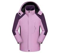 RLEHJN Ski Jacket Womens UK Sale Clearance Ladies Winter Coat Waterproof Windbreaker Jacket Outdoor Skiing Snowboarding Coat Windproof Camping Hiking Jacket Outdoor Raincoat 10-24