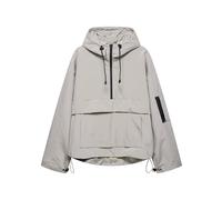 RLEHJN Womens Waterproof Jackets Winter Half Zip Rain Coats with Hood Lightweight Padded Coat Windproof Raincoat Hooded Trench Coat Hoodies Windbreaker Breathable Outdoor Jacket with Pockets S-XL