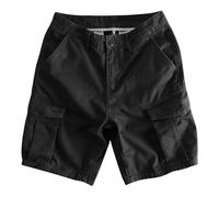 RLEHJN Work Shorts Men Cargo Combat Shorts with Multi Pockets Summer Workwear Loose Fit Short Bottoms Comfortable Half Pants for Outdoors Walking, Running, Fishing, Hiking & Camping S-4XL Black