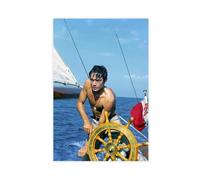 rlfnde Alain Delon Poster Canvas Poster Bedroom Decor Landscape Office Room Decor Gift 20x30inch(50x75cm)