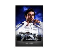 rlfnde Carlos Sainz Poster Canvas Poster Bedroom Decor Landscape Office Room Decor Gift 08x12inch(20x30cm)