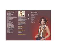 rlfnde KIKI DEE Poster Canvas Poster Wall Art Decor Print Picture Paintings for Living Room Bedroom Decoration 16x24inch(40x60cm)