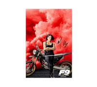 rlfnde Michelle Rodriguez Poster Canvas Poster Wall Art Decor Print Picture Paintings for Living Room Bedroom Decoration 20x30inch(50x75cm)