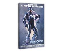 rlfnde RoboCop 2 Poster Canvas Poster Wall Art Decor Print Picture Paintings for Living Room Bedroom Decoration 08x12inch(20x30cm)