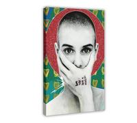 rlfnde Sinead O'Connor Poster Canvas Poster Wall Art Decor Print Picture Paintings for Living Room Bedroom Decoration 08x12inch(20x30cm)