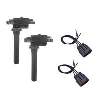 RLFNPHMHX 2Pcs Ignition Coil Plug for M/e/t/r/o T/r/a/c/k/e/r F//i/a/t S//u/z/u/k/i K/a/s/t/e/n FD 3340062J00 33400 62J00 33400-62J00(Coil and Plug)