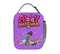 RLHRJEFZ Abby Cartoon Hatcher Lunch Box Lunch Bag for Men Women Insulated Lunch Bags for Work Picnic Travel