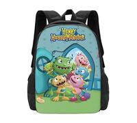 RLHRJEFZ Henry Anime Hugglemonster Novelty Backpack Lightweight Large Capacity Travel Laptop Backpack Casual Daypack Gifts for Boys and Girls