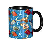 RLHRJEFZ The Ren Anime Stimpy Show Mug Ceramic Coffee Cup Stoneware Tea Cup Office and Home Drinking Cup 11oz