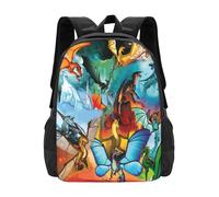 RLHRJEFZ Wi-ngs of Fire Novelty Backpack Lightweight Large Capacity Travel Laptop Backpack Casual Daypack Gifts for Boys and Girls