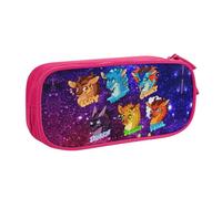 RLHRJEFZ Wi-ngs of Fire Pencil Case Zipper Pen Bag Large Capacity Pen Stationery Box Storage Organizer Bag Makeup Office Pouch School Stationery Supplies for Boys Girls