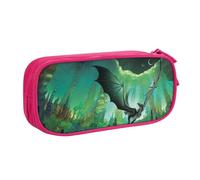 RLHRJEFZ Wi-ngs of Fire Pencil Case Zipper Pen Bag Large Capacity Pen Stationery Box Storage Organizer Bag Makeup Office Pouch School Stationery Supplies for Boys Girls