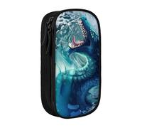 RLHRJEFZ Wi-ngs of Fire Pencil Case Zipper Pen Bag Large Capacity Pen Stationery Box Storage Organizer Bag Makeup Office Pouch School Stationery Supplies for Boys Girls