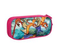 RLHRJEFZ Wi-ngs of Fire Pencil Case Zipper Pen Bag Large Capacity Pen Stationery Box Storage Organizer Bag Makeup Office Pouch School Stationery Supplies for Boys Girls