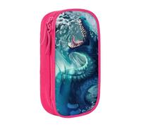 RLHRJEFZ Wi-ngs of Fire Pencil Case Zipper Pen Bag Large Capacity Pen Stationery Box Storage Organizer Bag Makeup Office Pouch School Stationery Supplies for Boys Girls