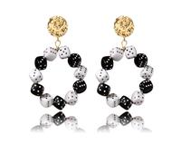 RLHRNDE Unique 3D Dice Earrings for Women Cool Colorful Lucky Cubic Dice Playing Card Dangle Drop Earrings Gambling Casino Halloween Jewelry Gift (HB)