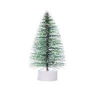 RLKHXBS 1pc Nativity Decor Desktop Decor LED Decor Pine Tree Decor House Lights Decorate Pine Needles Boutique Green Glitter Tabletop Tree Commemoration Day