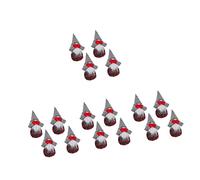 RLKHXBS 24 pcs Favors Table Santa Ornament Gift Tree Lamp Cloth Christmas Swedish Xmas Decorations Scandinavian Gnomes Fireplace for Desktop Nordic Party Gnome Lovely Hanging Commemoration Day