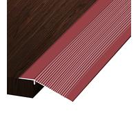 RLKHXBS Aluminum Threshold Ramp for Doorway Garage Carpet, Floor & Door Flat Transition Strip Wide 10cm, Doorway Edge Trim, Rose Gold