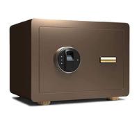 RLKHXBS Anti-theft into the wall all steel Electronic Fingerprint s Small Home s with 2 Emergency Keys Deposit for Home Office School Hotel, Security Cabinet can Record 99 Fingerprints