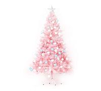 RLKHXBS Artificial Christmas Tree With Ornaments Decoration Indoor And Outdoor Shopping Mall Home Decoration With Sturdy Steel Pipe Holder Easy To Install120Cm / 4Ft