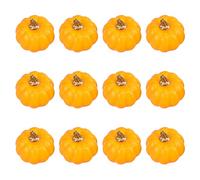RLKHXBS Artificial Pumpkins, 6 PCS/10 PCS/12 PCS/24 PCS Fake Pumpkins Faux Harvest Pumpkins for Thanksgiving Party Halloween Holiday Decorations
