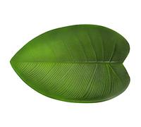 RLKHXBS Artificial Tropical Banana Leaves Placemat, EVA Simulation Faux Plant Leaf Place Mat Home Wedding Decorations