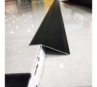 RLKHXBS Between Rooms, 4inch 10cm Extra Wide Threshold Transition Ramps for Doorways, Self Adhesive Reducer/Edge Trim for Vinyl Wood Uneven Flooring, Metal