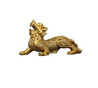 RLKHXBS Buddha Statue Pure Copper Features Jewelry Lucky Living Room Home Decoration Office Opening Craft Ornaments Buddhist Statues (Color : A)