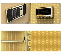 RLKHXBS Cabinet s Home Security Electronic and Lock with Keypad Combination Lock Fingerprint Jewellery Personal Alarm Place Deposit Suitable
